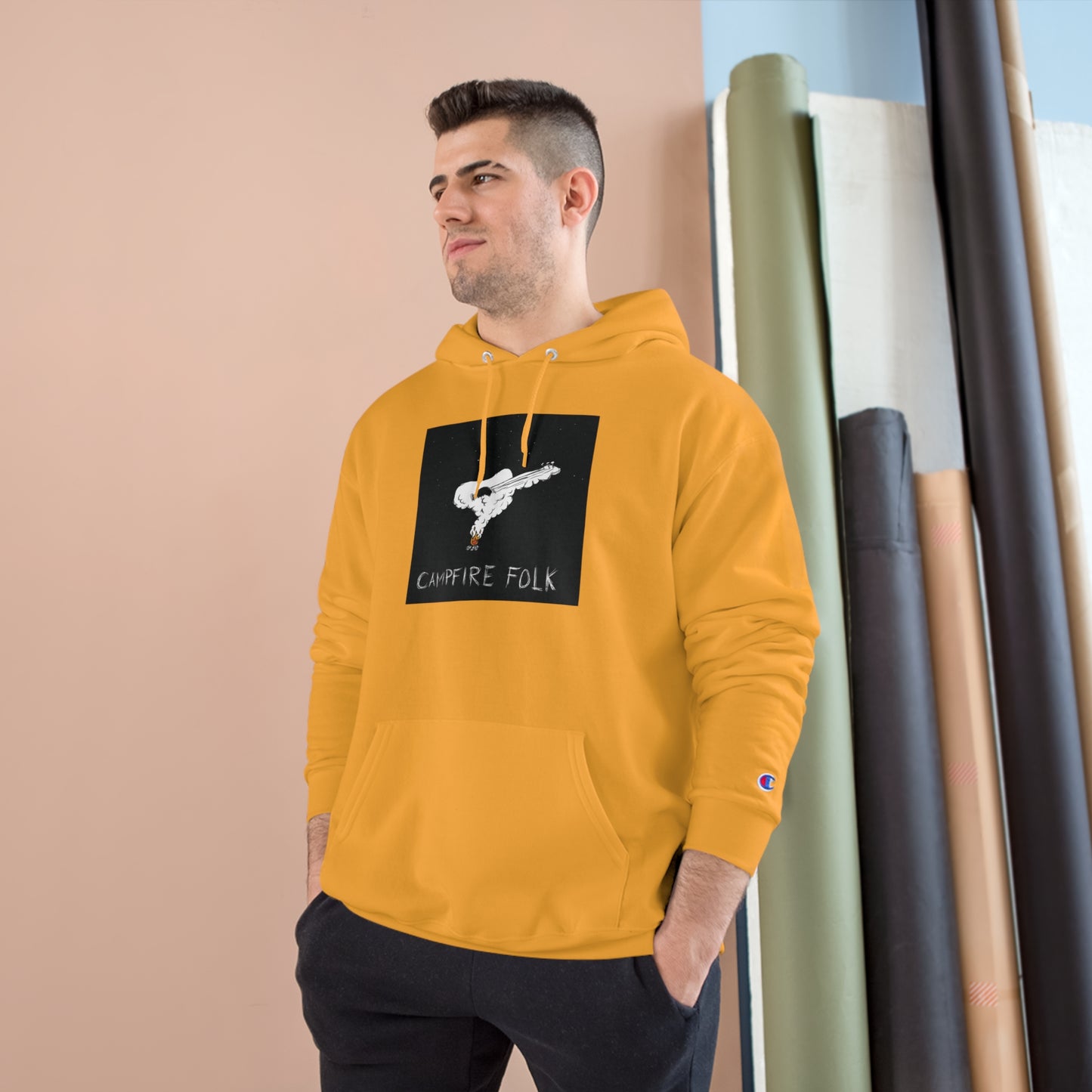 ABF Champion Hoodie (Campfire Folk / A Brother's Fountain)
