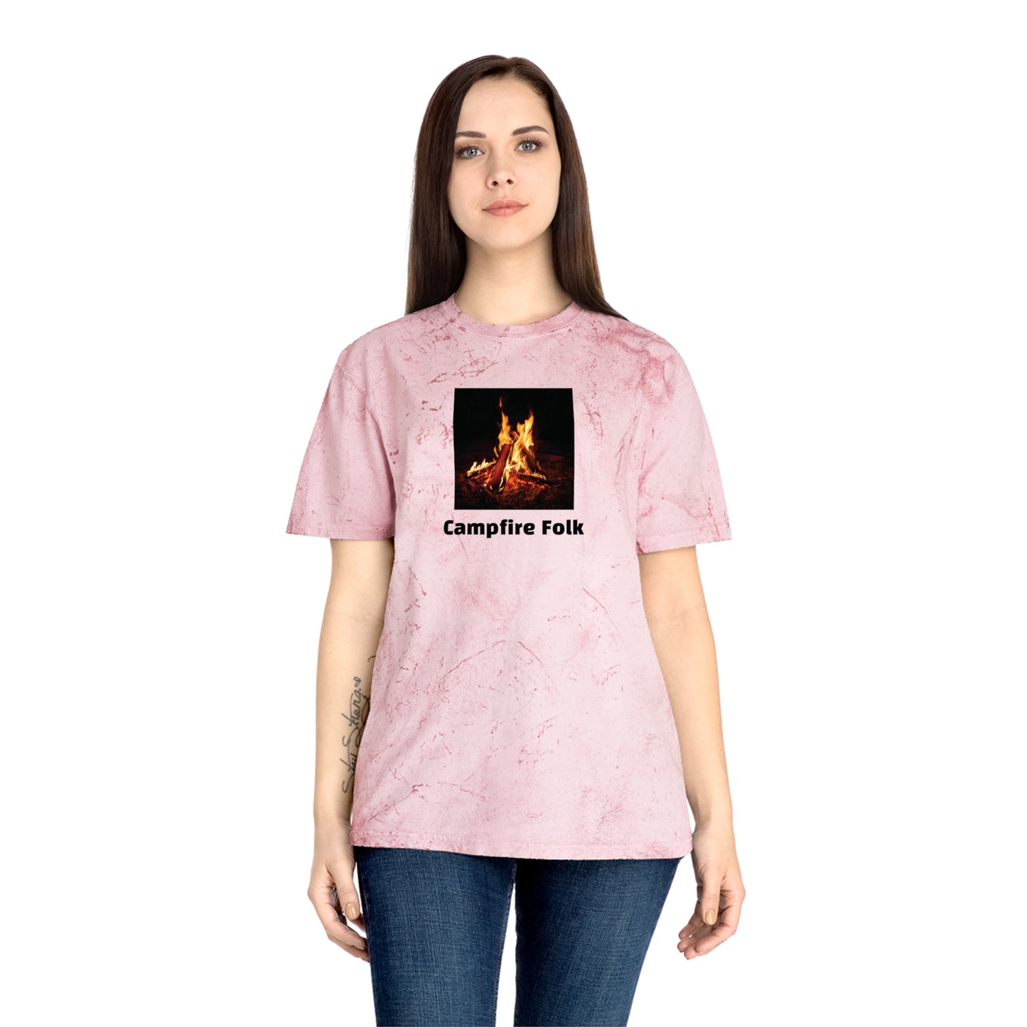 ABF Color Blast T-Shirt (Campfire Folk / A Brother's Fountain)