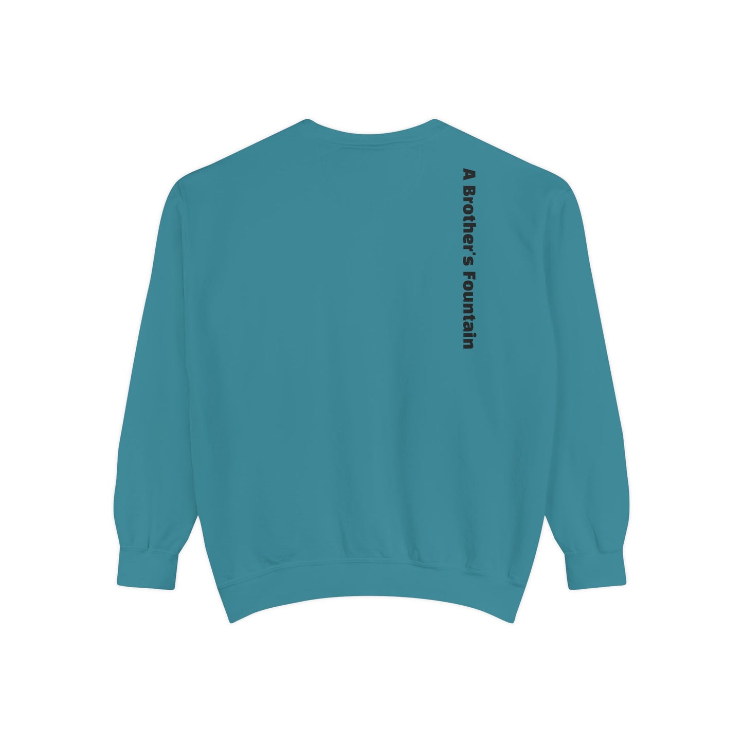 ABF Unisex Garment-Dyed Sweatshirt (Campfire Folk / A Brother's Fountain)