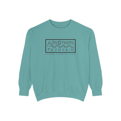 ABF Unisex Garment-Dyed Sweatshirt (A Brother's Fountain / Nighttime Triangle)