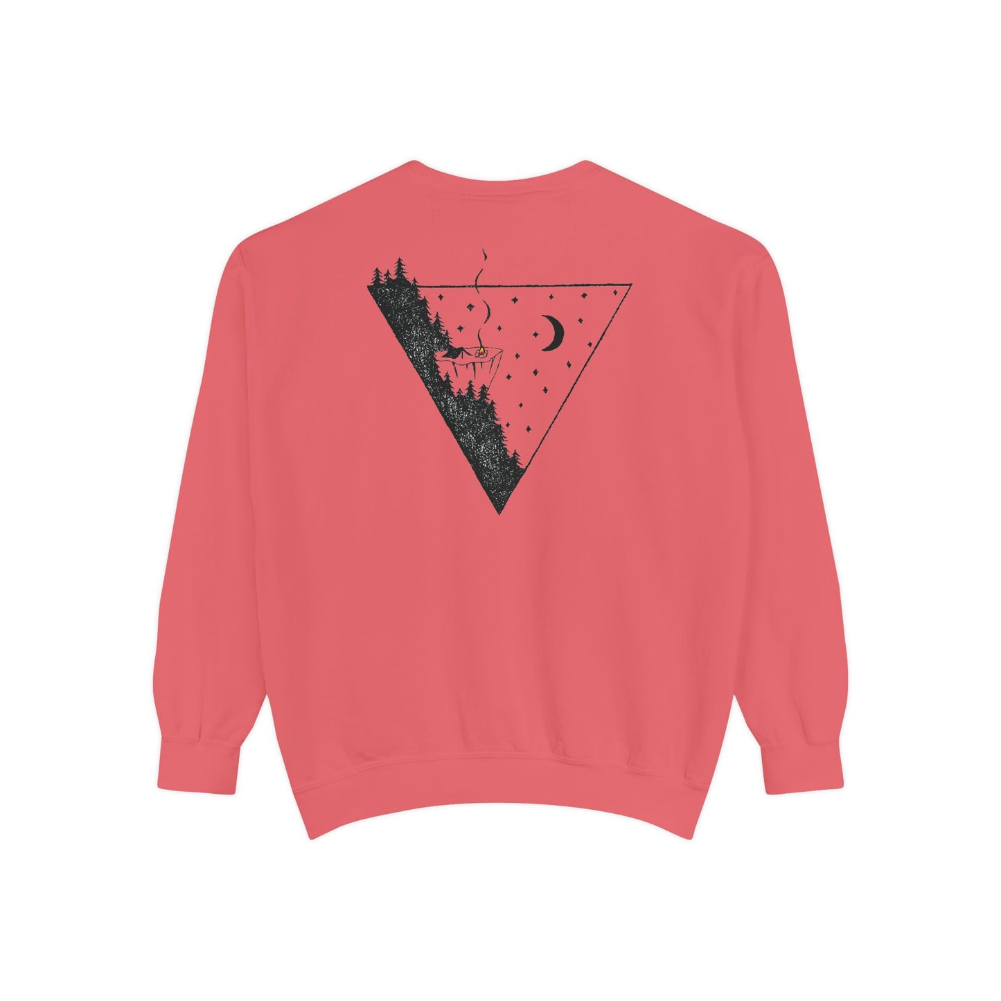 ABF Unisex Garment-Dyed Sweatshirt (A Brother's Fountain / Nighttime Triangle)