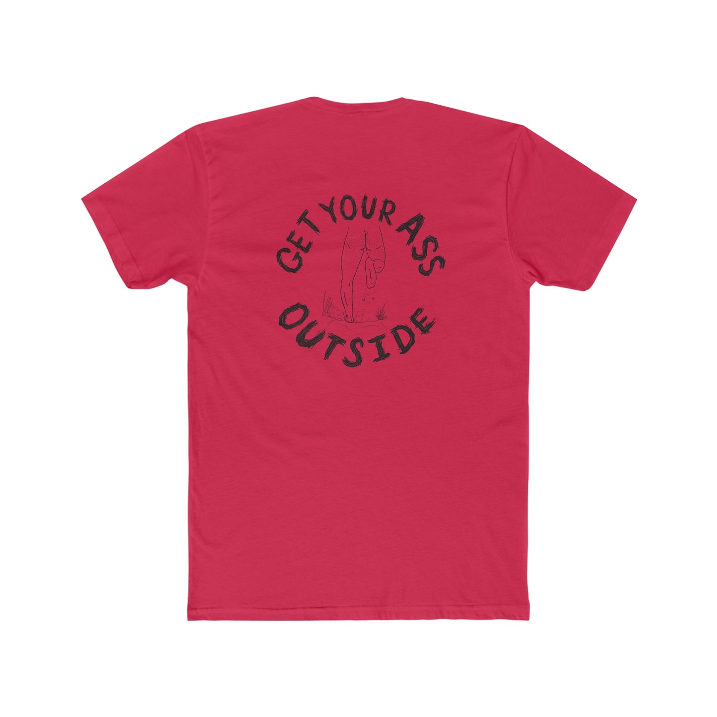 ABF Cotton Crew Tee (Get Your Ass Outside)