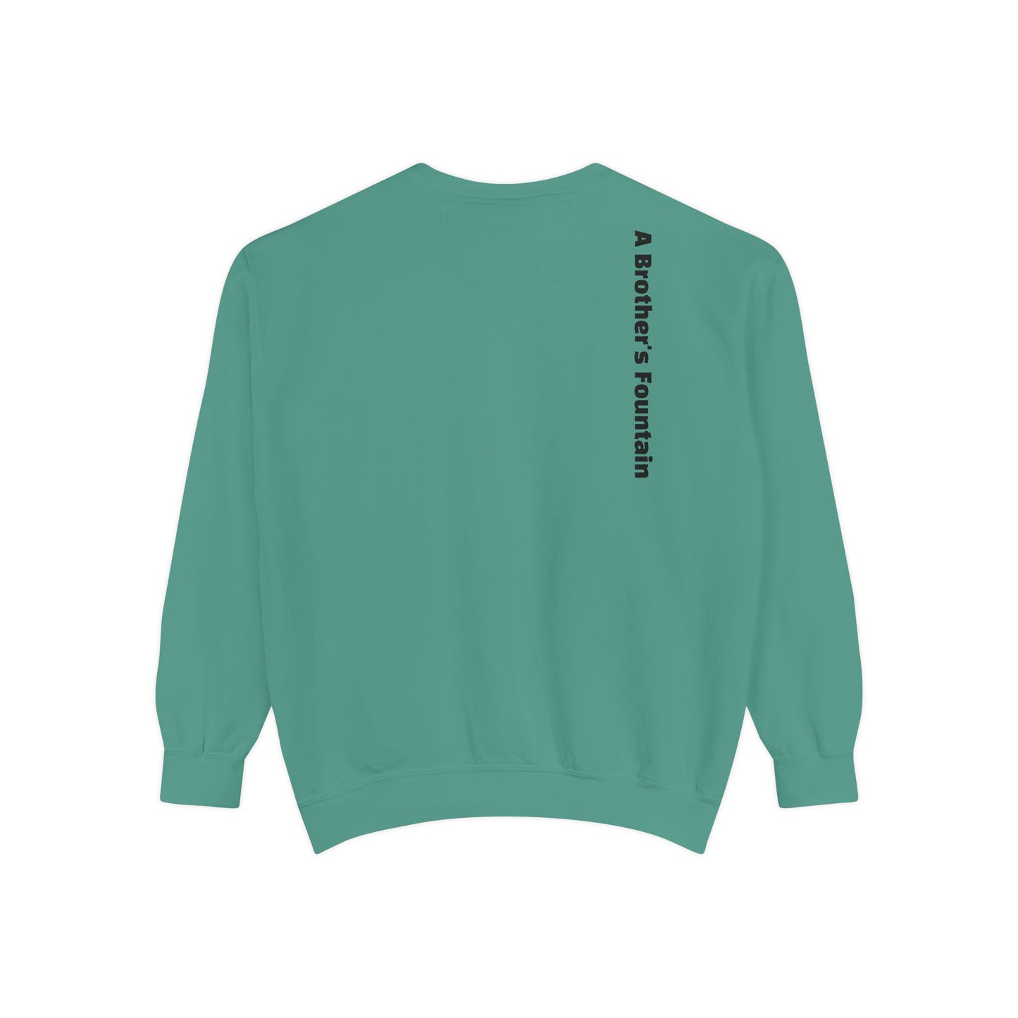 ABF Unisex Garment-Dyed Sweatshirt (Campfire Folk / A Brother's Fountain)