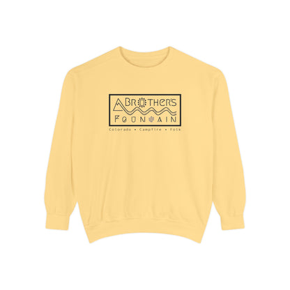 ABF Unisex Garment-Dyed Sweatshirt (A Brother's Fountain / Nighttime Triangle)