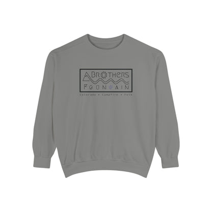 ABF Unisex Garment-Dyed Sweatshirt (A Brother's Fountain / Nighttime Triangle)