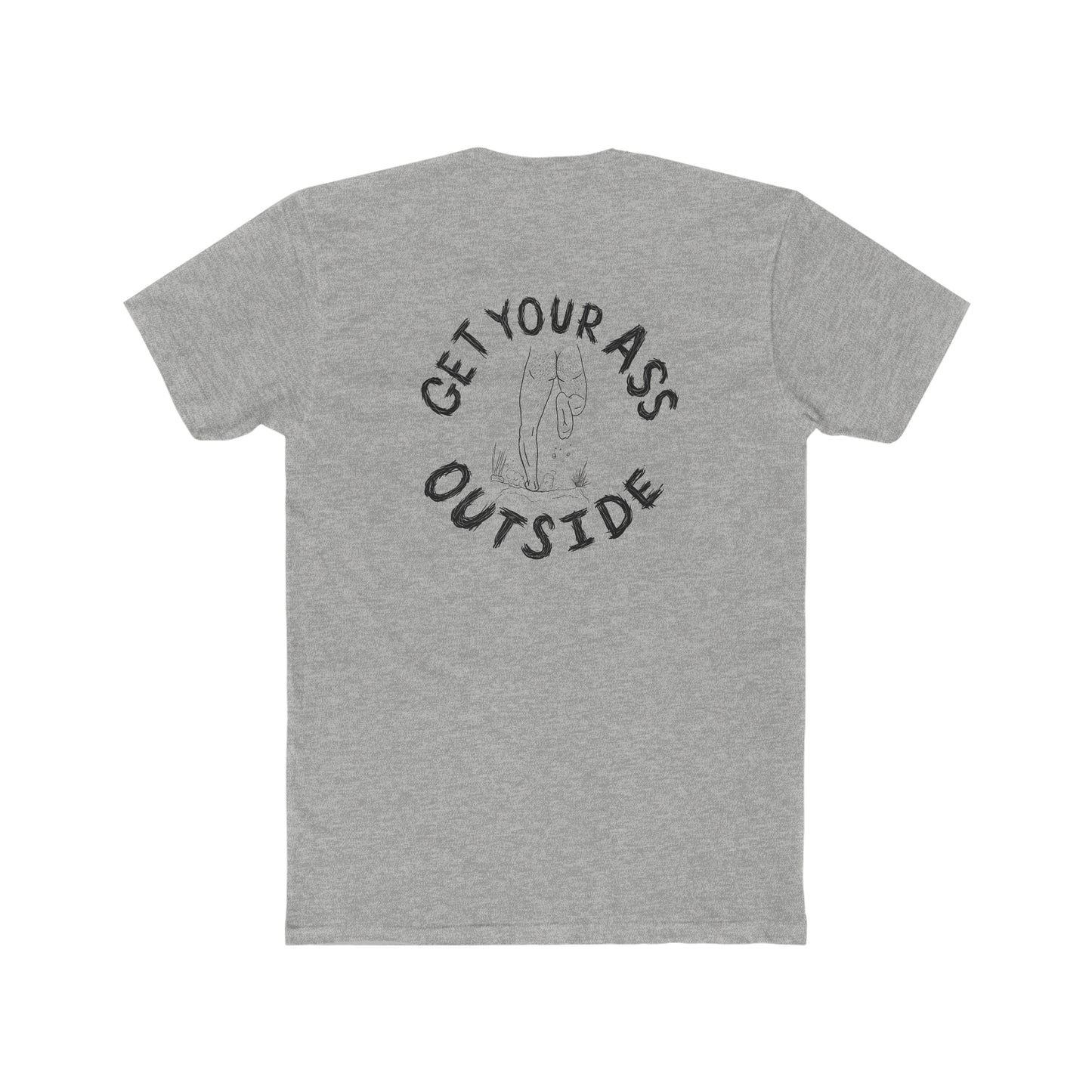 ABF Cotton Crew Tee (Get Your Ass Outside)