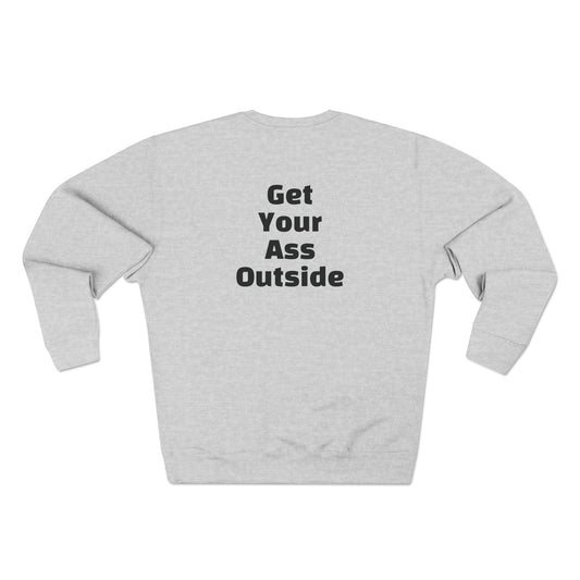 ABF Crewneck Sweatshirt (Get Your Ass Outside)