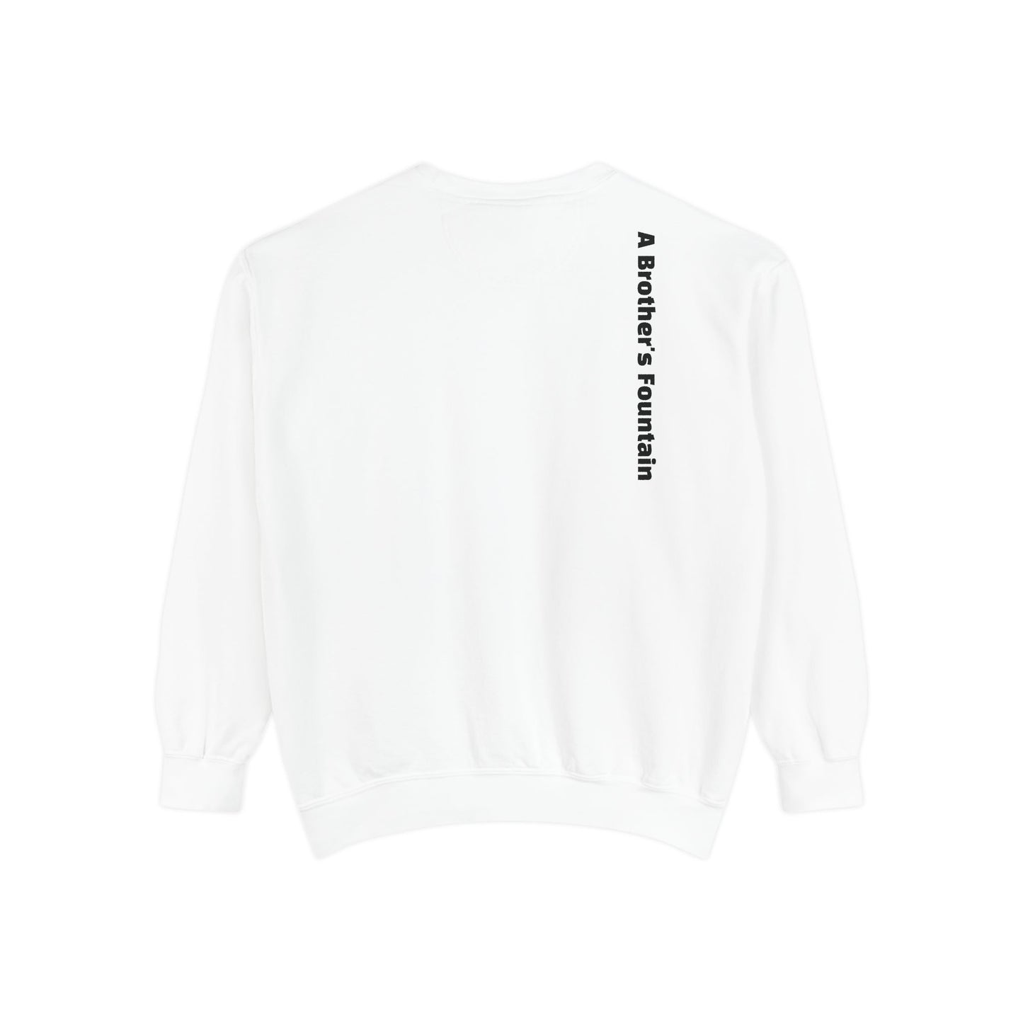 ABF Unisex Garment-Dyed Sweatshirt (Campfire Folk / A Brother's Fountain)